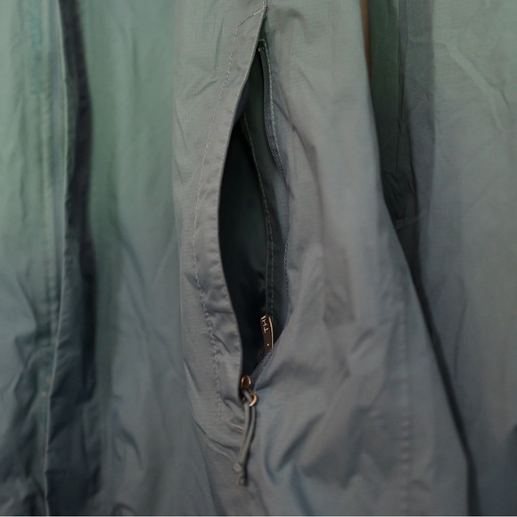 Men’s Large North Face Jacket Green/Teal w/ hood - Picture 7 of 11